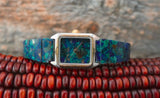 Southwestern Azurite Women’s Expansion Stretch Watch, Vintage Jewelry